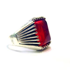 Hi-Sport Turkish Stylish Stone Ring For Men (TR001)-Medium