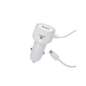 Ronin R-545 USB To USB-C Car Charger White