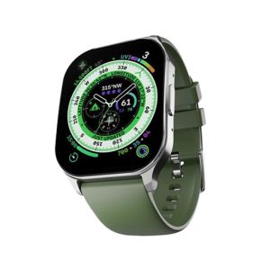 Ronin Smart Watch With Silver Dial (R-07)-Grass Green