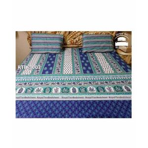 Royal Tex Printed Double Bed Sheet (RTB-5007)