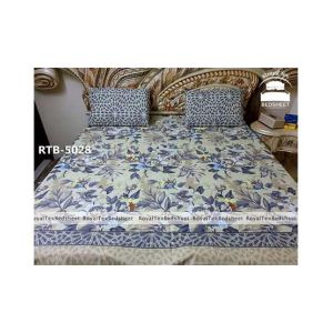 Royal Tex Printed Double Bed Sheet (RTB-5028)