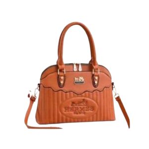 Saad Collection Luxury Shoulder Handbag For Women Brown (89)