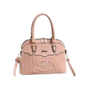Saad Collection Luxury Shoulder Handbag For Women Light Brown (88)