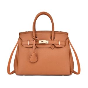 Saad Collection PU Leather Hand Bag For Women Beige (0051)