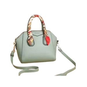 Saad Collection Shoulder Handbag For Women Light Green (18)