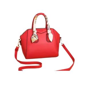 Saad Collection Shoulder Handbag For Women Red (16)