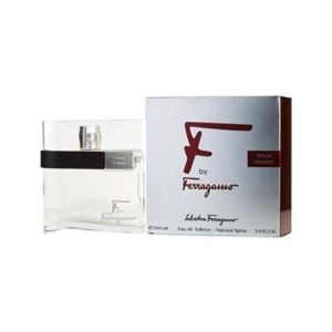Salvatore Ferragamo F Silver Eau De Toilette For Men 100Ml