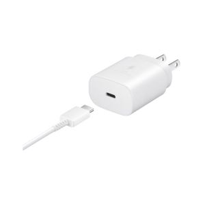 Samsung 25 Watt Fast Adapter With Type-C Cable White