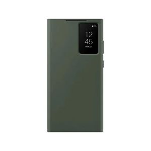 Samsung Clear View Cover For Galaxy S23 Ultra-Green