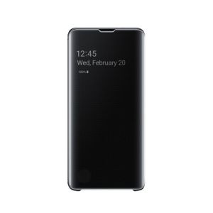 Samsung Clear View Black Case For Galaxy S10+
