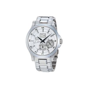 Seiko Premier Kinetic Perpetual Men's Watch Silver (SNP001P1)
