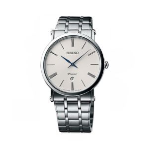 Seiko Premier Men’s Watch Silver (SKP391P1)