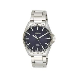 Seiko Solar Stainless Steel Men's Watch Silver (SNE483P1)