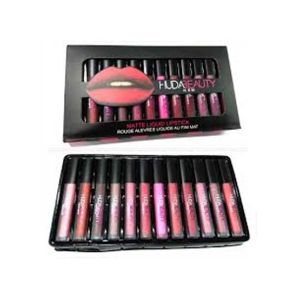 Shop Zone Liquid Matte Lip Gloss (Pack of 12)