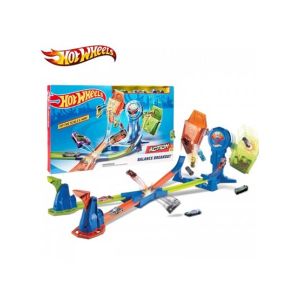 Hot Wheel City Theme Track Building Play Set
