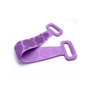 ShopEasy Silicone Back Soft Loofah Bath Towel