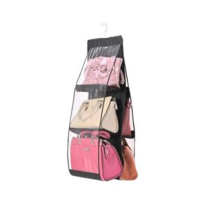 ShopEasy Thick Double-Sided Six Grid Storage Bag
