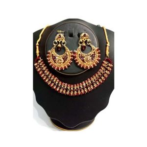 Shopping Mall Jewellery Set For Women Red
