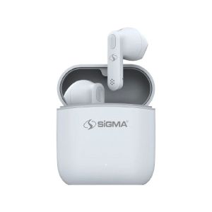 Sigma Wireless Earbuds TWS Wave - T5 White