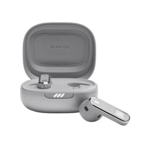 JBL Live Flex True Wireless Earbuds-Silver