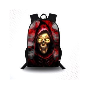 Traverse Skull Digital Print Backpack (T303TWH)