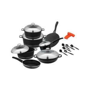 Sonex Italia Die Cast cookware Gift Set - Black