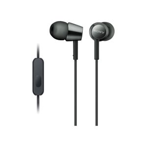 Sony In-Ear Earphone (MDR-EX155AP)-Black