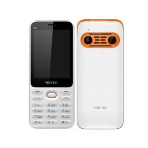 Vgo Tel S9 Dual Sim-White &amp; Orange