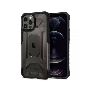 Spigen Nitro Force Case For iPhone 12 Pro Max Matte Black