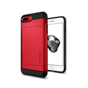 Spigen Slim Armor CS Red Case For iPhone 8 Plus