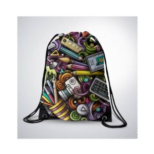 Traverse Graffiti Printed Drawstring Bag (T285DRSTR)