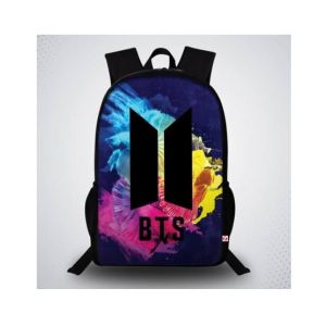 Traverse BTS Printed School Bag For Unisex (T344TWH)