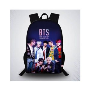 Traverse BTS Printed School Bag For Unisex (T390TWH)