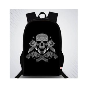 Traverse Skull Digital Printed Backpack (T41TWH)