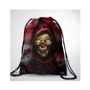 Traverse Skull Digital Printed Drawstring Bag (T555DRSTR)