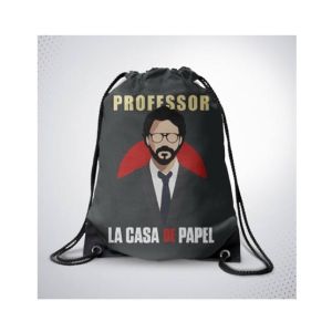 Traverse Money Heist Digital Printed Drawstring Bag (T895DRSTR)