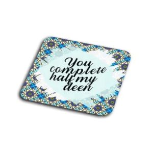 ZamZam Sacred Kabba Printed Tea Coaster