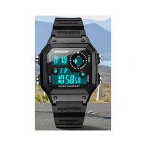 TFH Sanda Digital Sports Watch for Men's Black