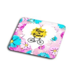 ZamZam Mosque Of Blooms Printed Tea Coaster 