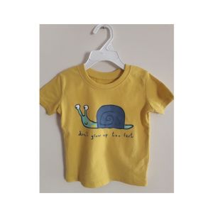 Treasure World George T-Shirt For Boys Yellow