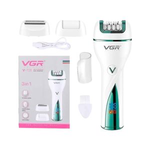VGR Professional 3 in 1 Electric Epilator (V-728)
