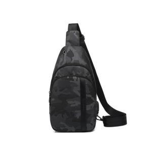Poso Casual Chest Bag For Men Army Green (PS-326)