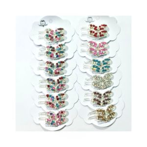 Wish Heart Design Metal Hair Clip For Girls 1Pcs (0041)