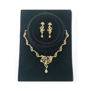 Wish Indian Design Gold Plated Traditional Jewellery Set For Women (0043)