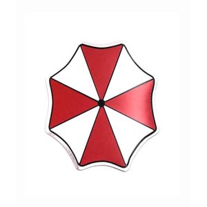 Wish Hub 3D Aluminum Umbrella Corporation Car Logo