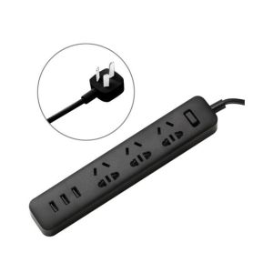 Xiaomi Mi Power Strip 3 Power Sockets & 3 USB Ports Sockets - Black