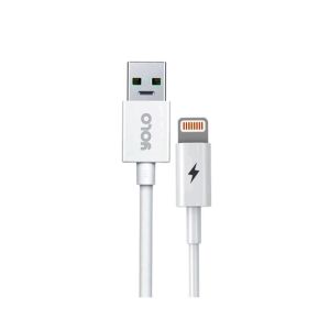 Yolo Lightning Data Cable Data Cable White (YDC-O3C)