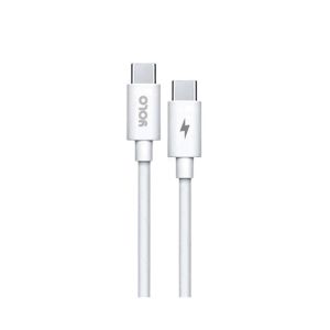 Yolo Type C to Type C Data Cable White (YDC-O1C)