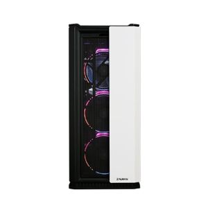 Zalman X3 ATX Mid Tower PC Case White 