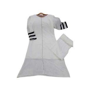 ZamZam 2pc Long Shirt With Trouser For Women (AC-136)